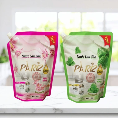 Combo 5 túi Nước Lau Sàn PARIZ - Giá 139k, Đánh Bay Bụi Bẩn, Sàn Thơm Mát