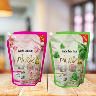 Combo 5 túi Nước Lau Sàn PARIZ - Giá 139k, Đánh Bay Bụi Bẩn, Sàn Thơm Mát