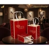 Combo 5 Túi Quà Đỏ Quai Cói Đinh Tán - Túi Quà Sinh Nhật Valentine Lễ Tết Sang Trọng 5
