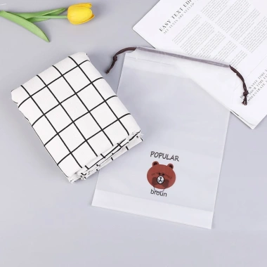 Combo 5 Túi Rút Đựng Giày Dép Du Lịch Chống Nước Túi Dây Rút Mỹ Phẩm - Tiện Lợi