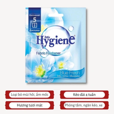 Combo 5 túi thơm Hygien treo tủ quần áo, xe hơi - Hương Thái Lan, chỉ 118.400₫ 5