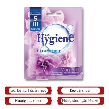 Combo 5 túi thơm Hygien treo tủ quần áo, xe hơi - Hương Thái Lan, chỉ 118.400₫ 6
