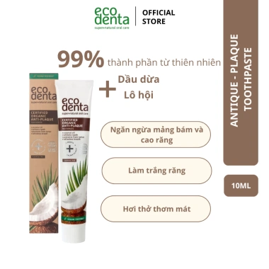 Combo 5 tuýp du lịch Nụ Vu Vi 10ml - Kem dâu, dừa, trắng than hoạt tính - 150k