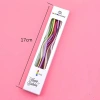 Combo 5 - Vỉ 10 cây nến sinh nhật màu sắc, nến xoắn, đèn cầy, giá ưu đãi 16.000₫ 10
