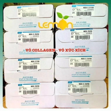 Combo 5 vỏ collagen Viscofan cho lạp xưởng, xúc xích, trứng nướng - Giá ưu đãi 185.000₫ 6