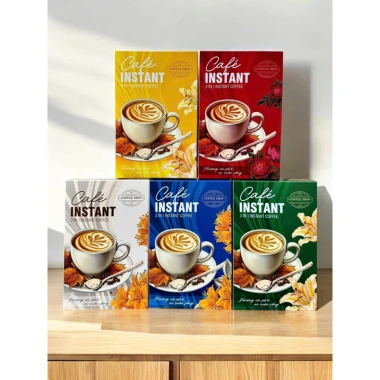 Combo 5 Vỏ hộp đựng cafe hòa tan & cafe muối - Quà Tết chỉ 19.500₫ 2