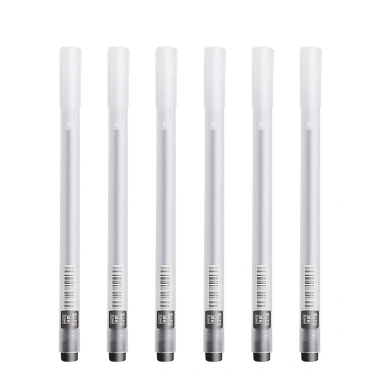 Combo 50-100 bút gel nắp cài ngòi 0.5mm mực đều VPP Thiên Ái TA004 nét chữ đẹp giá ưu đãi 48.850 8