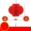 Combo 50-100 Đèn Lồng Đỏ Tổ Ong Nilon Chữ Phúc - Giá sỉ 49k, Trang trí Tết và Cưới 6