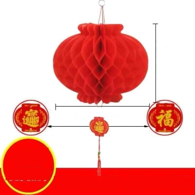 Combo 50-100 Đèn Lồng Đỏ Tổ Ong Nilon Chữ Phúc - Giá sỉ 49k, Trang trí Tết và Cưới 7 Combo 50-100 Đèn Lồng Đỏ Tổ Ong Nilon Chữ Phúc - Giá sỉ 49k, Trang trí Tết và Cưới 7