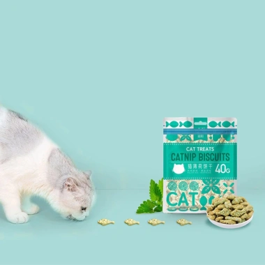 Combo 50-100 Gói Bánh Cá CATNIP BISCUITS 40g - Hoả Tốc 21H, Bánh Thưởng Cho Mèo, Giá chỉ 490.000 VND 5