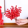 Combo 50-100 nhánh đào đông, quả cherry đỏ - Trang trí tháp bánh nước Tết 2.026, 125.000₫ 8