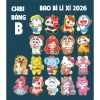 Combo 50 Bao Lì Xì Tết 2.026 Chibi Dễ Thương Phản Quang Đầy Đủ Mẫu Giá 16.000₫ 4