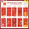 Combo 50 Bao Lì Xì Tết 2.026 - In Sắc Nét, Đa Dạng Mẫu A20-A30 Giá 33.516 VND