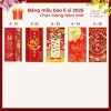 Combo 50 Bao Lì Xì Tết 2.026 - In Sắc Nét, Đa Dạng Mẫu A20-A30 Giá 33.516 VND 2