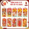 Combo 50 Bao Lì Xì Tết 2.026 - In Sắc Nét, Đa Dạng Mẫu A20-A30 Giá 33.516 VND 3