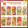 Combo 50 Bao Lì Xì Tết 2.026 - In Sắc Nét, Đa Dạng Mẫu A20-A30 Giá 33.516 VND 9