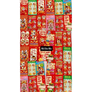 Combo 50 Bao Lì Xì Tết Hot Trend 2.026 – Giá chỉ 29.999đ, tặng Túi Bóng Kính