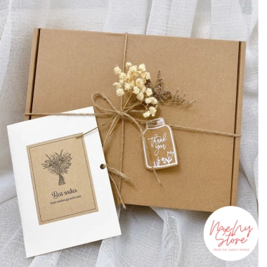 Combo 50 bộ hộp quà tặng vintage đa kích cỡ Menystore - Giá ưu đãi 160.000 VND