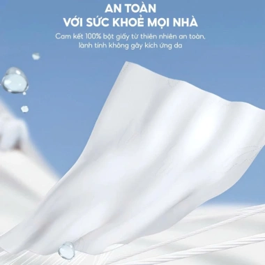 Combo 50 gói Khăn giấy bỏ túi Mini 4 lớp – An toàn da, 5 lốc x 10 gói, giá 49.000₫ 3