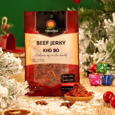 Combo 50 Gói Khô Bò Gà Heo Cháy Tỏi 50g Chính Hãng Fansipan - Giảm Giá 235k 9 Combo 50 Gói Khô Bò Gà Heo Cháy Tỏi 50g Chính Hãng Fansipan - Giảm Giá 235k 9