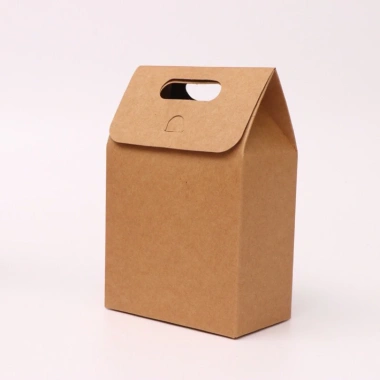 Combo 50 hộp túi giấy cứng 10x6x16cm - Giá 110.000đ, chất liệu bền, phù hợp thực phẩm