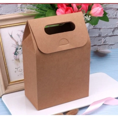 Combo 50 hộp túi giấy cứng 10x6x16cm - Giá 110.000đ, chất liệu bền, phù hợp thực phẩm