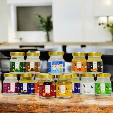 Combo 50 Hũ Yến 50% Nguyễn Gia - Yến Chưng 7-10 Vị 70ml không hộp, Giảm Đến 20%