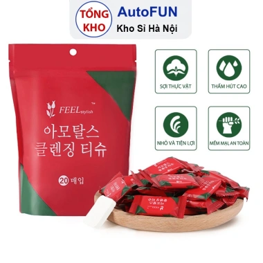 Combo 50 Khăn Giấy Nén Du Lịch Bỏ Túi Đa Năng - Hình Viên Kẹo Giá Tốt
