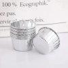 Combo 50 ly cupcake lớn màu vàng bạc - Giá ưu đãi 50.000đ, chất lượng cao 5