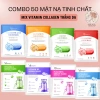 Combo 50 Mặt Nạ Nội Địa Trung 2 Lớp Dưỡng Ẩm, Làm Trắng Da - Giá Chỉ 33.000 VND