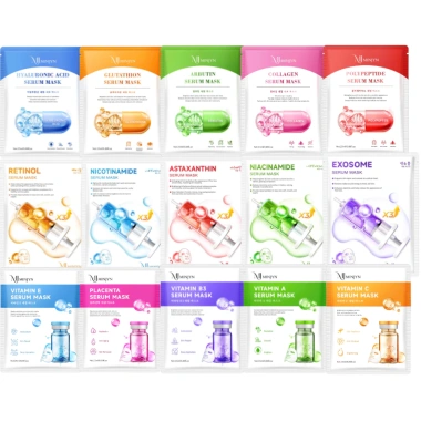 Combo 50 Mặt Nạ Nội Địa Trung 2 Lớp Dưỡng Ẩm, Làm Trắng Da - Giá Chỉ 33.000 VND 7