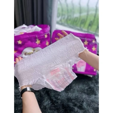Combo 50 miếng Băng Vệ Sinh Enjjoy Lady - Bao Tím, Size 30-70kg, Giá chỉ 175.557₫