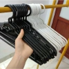 Combo 50 móc nhựa treo quần áo 41cm - Đầu móc xoay 360 độ, phù hợp shop gia đình 7