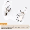 Combo 50 móc treo rèm kẹp đa năng tiện dụng – Giá chỉ 96.000 VNĐ, giảm mạnh, tiết kiệm ngay 4