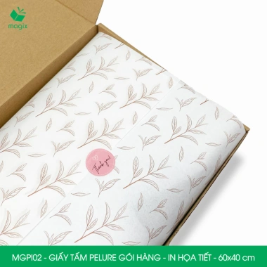 Combo 50 tấm giấy Pelure họa tiết 60x40 cm - Giấy gói quần áo, nến - Giá ưu đãi 79.000 VNĐ 3