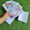 Combo 50 Thiệp Chúc Mừng, Phong Bì, Hoa Quà 8/3 20/10 20/11 Giá chỉ 34.000đ 8