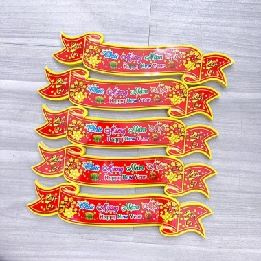 Combo 50 tờ Decal keo dán dưa bưởi bánh mứt - Trang trí Tết giảm giá 29.300đ 4 Combo 50 tờ Decal keo dán dưa bưởi bánh mứt - Trang trí Tết giảm giá 29.300đ 4