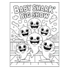 Combo 50 Tờ Tranh Tô Màu Baby Shark 2 Cho Bé - Giấy Dày Đẹp M165 Giá 25.000 4