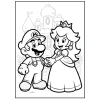 Combo 50 tờ Tranh Tô Màu Super Mario cho Bé - Giá ưu đãi 15.000đ 3