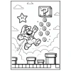 Combo 50 tờ Tranh Tô Màu Super Mario cho Bé - Giá ưu đãi 15.000đ 7