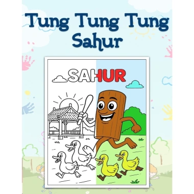 Combo 50 Tranh Tô Màu Bé Chủ Đề Tung Tung A4 A5 Đồ Chơi Giấy M162 Giá 15.000