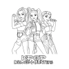 Combo 50 Tranh Tô Màu KPop Demon Hunters - Đồ Chơi Giấy Giáo Dục Bé, 23.900₫ 8