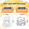 Combo 50 Tranh Tô Màu Roblox Giấy Cao Cấp In Sắc Nét An Toàn Cho Bé 3 Tuổi - Giá 25.000₫ 6