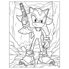 Combo 50 tranh tô màu Shadow The Hedgehog Sonic A4 A5 – sáng tạo, giá 23.500 VND 5