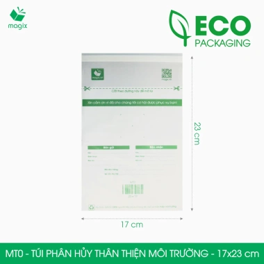 Combo 50 túi đóng hàng niêm phong phân hủy đa size - Thân thiện môi trường, giá ưu đãi 71.250₫ Magix Packaging