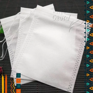 Combo 50 Túi Lọc Trà Vải Không Dệt Dây Rút - Công Nghệ Mới, Giá Chỉ 15.000đ