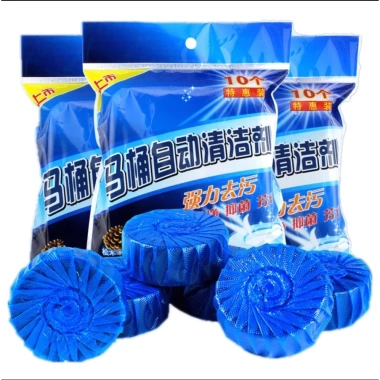Combo 50 Viên Thả Bồn Cầu - Viên Khử Mùi Hôi, Tẩy Rửa Sạch, Diệt Khuẩn Xả Toilet, Giá 32.222 VND 8