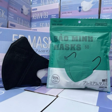Combo 500 chiếc khẩu trang 5D Bảo Minh kháng khuẩn, bụi, UV - Giá chỉ 85.000 VND 10