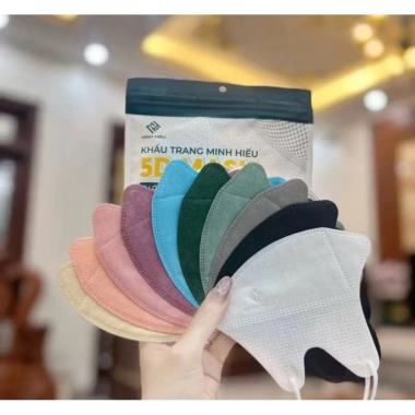Combo 500 khẩu trang 5D kháng khuẩn, chống UV + tặng 20 khẩu trang 6A, giảm giá tới 20% chỉ 155.000₫