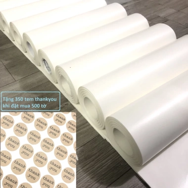Combo 500 tờ giấy nến, gói quần áo, chống ẩm, pelure 2 bóng - 209.000₫ 2